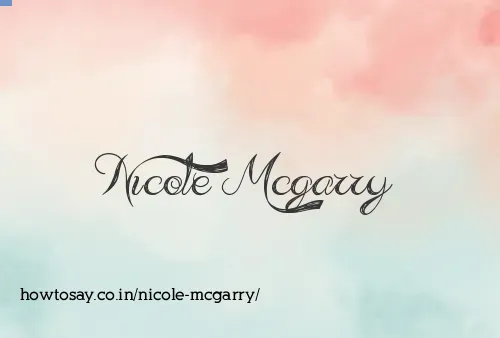 Nicole Mcgarry
