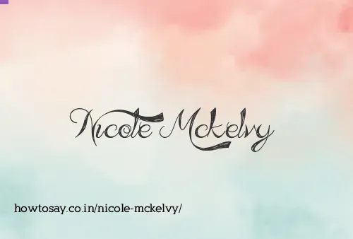 Nicole Mckelvy
