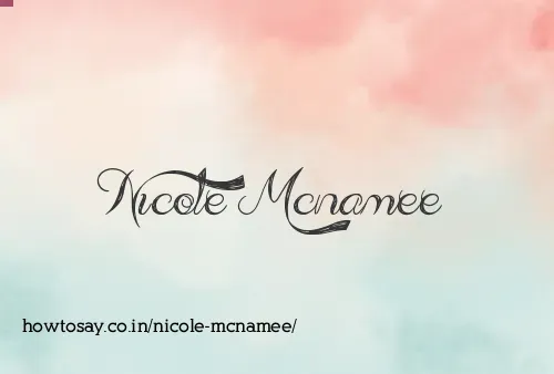 Nicole Mcnamee