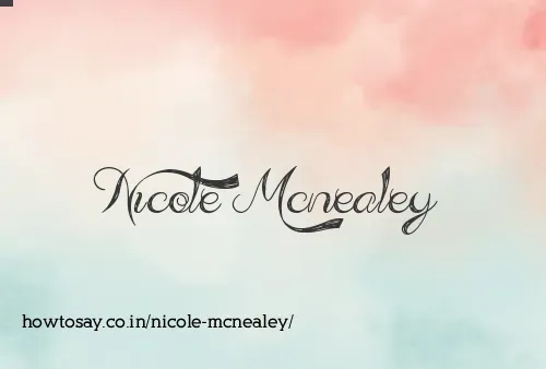 Nicole Mcnealey