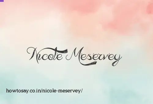 Nicole Meservey