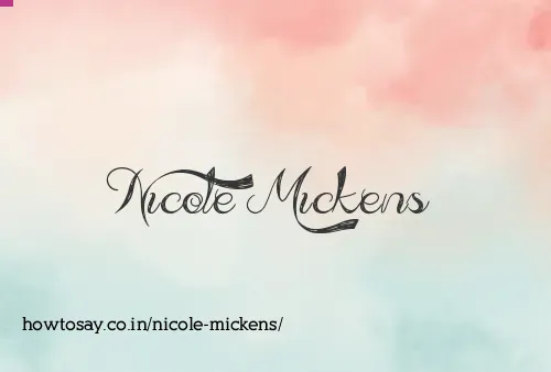 Nicole Mickens