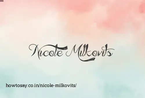 Nicole Milkovits