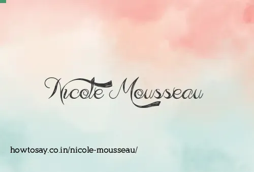 Nicole Mousseau
