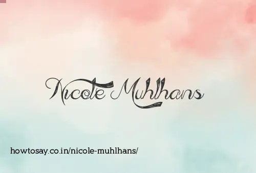 Nicole Muhlhans