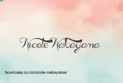 Nicole Nakayama