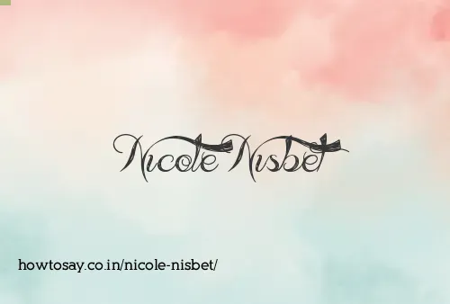 Nicole Nisbet