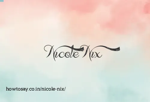 Nicole Nix