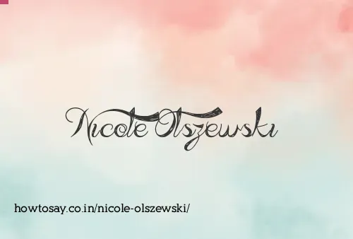 Nicole Olszewski