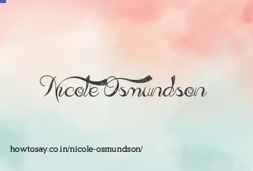Nicole Osmundson