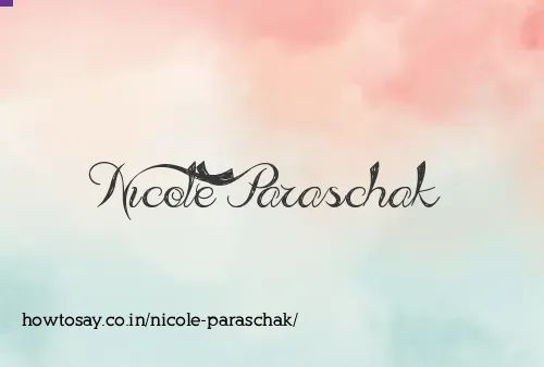 Nicole Paraschak