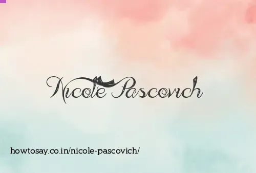 Nicole Pascovich
