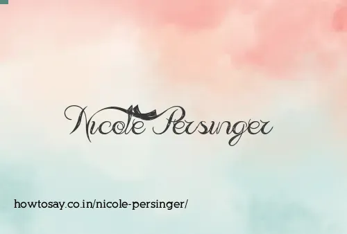 Nicole Persinger