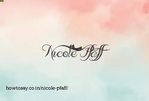 Nicole Pfaff