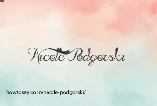 Nicole Podgorski