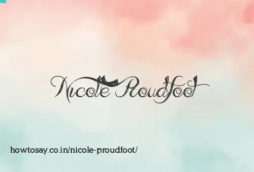 Nicole Proudfoot