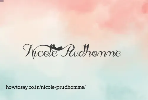 Nicole Prudhomme