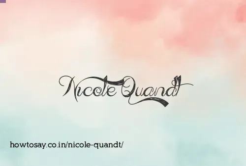 Nicole Quandt