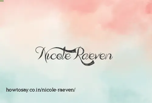 Nicole Raeven