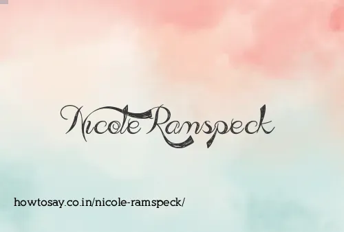 Nicole Ramspeck