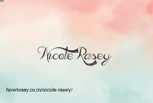 Nicole Rasey