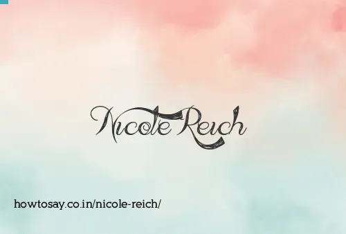 Nicole Reich