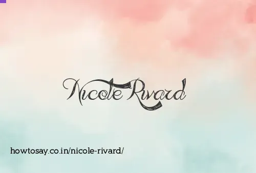 Nicole Rivard