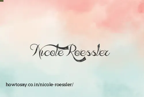 Nicole Roessler
