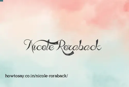 Nicole Roraback