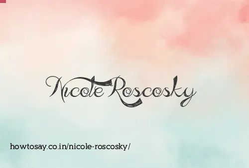 Nicole Roscosky