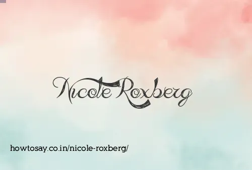Nicole Roxberg