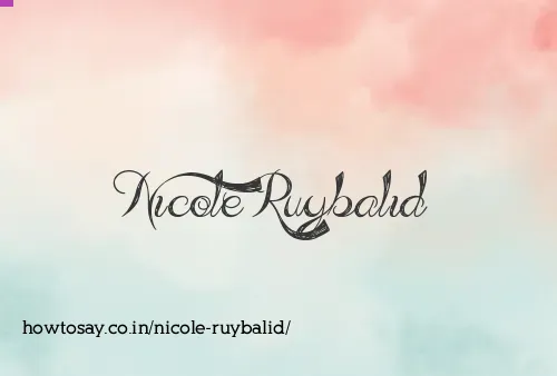 Nicole Ruybalid
