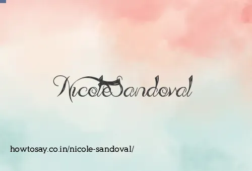 Nicole Sandoval