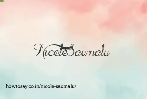 Nicole Saumalu