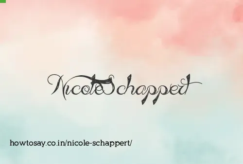 Nicole Schappert