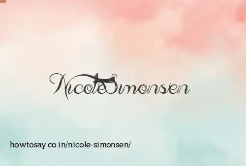 Nicole Simonsen