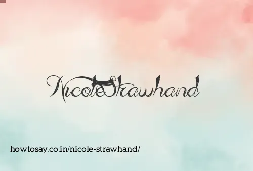 Nicole Strawhand