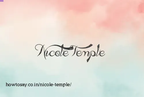 Nicole Temple