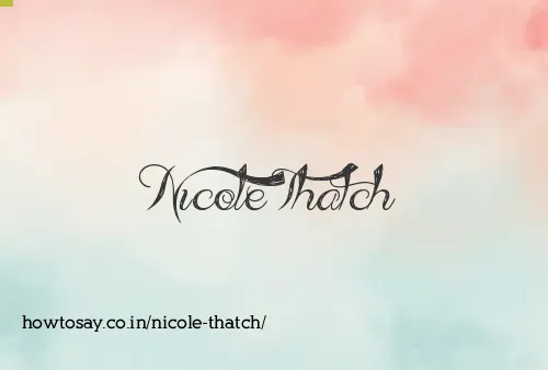 Nicole Thatch