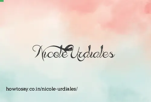 Nicole Urdiales