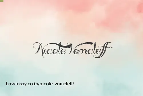 Nicole Vomcleff