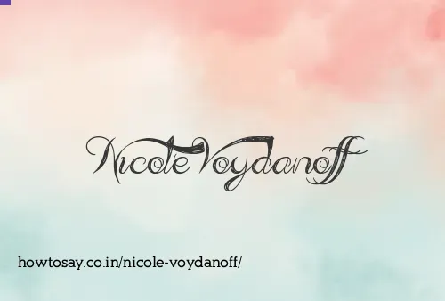 Nicole Voydanoff