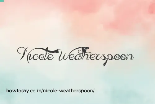 Nicole Weatherspoon