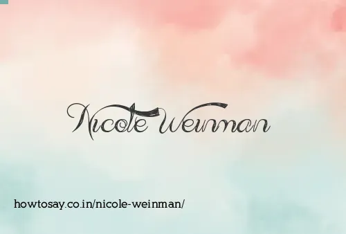 Nicole Weinman