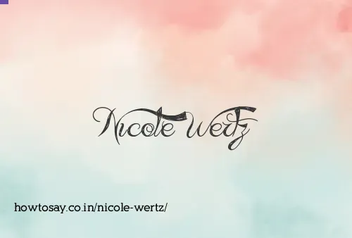 Nicole Wertz