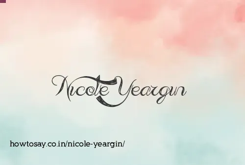 Nicole Yeargin