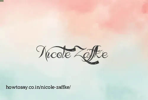 Nicole Zaffke