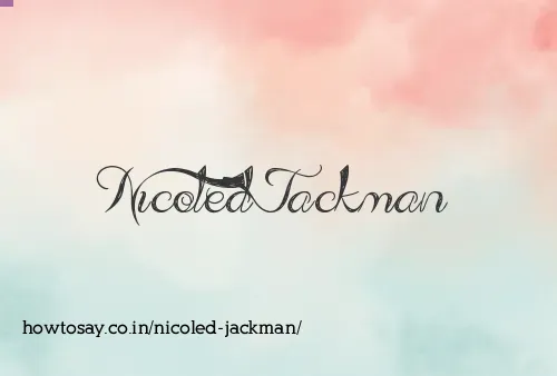 Nicoled Jackman