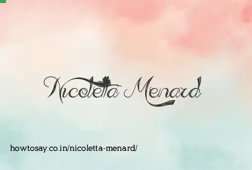 Nicoletta Menard