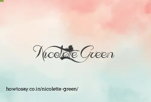 Nicolette Green